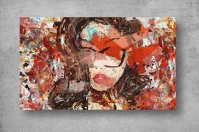 Tapet Premium Canvas - Portret de femeie abstract