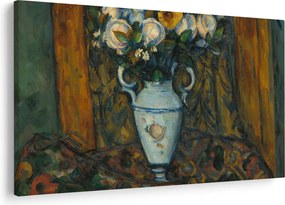 Tablou - Paul Cézanne, Vase of Flowers, reproducere (90x60 cm)
