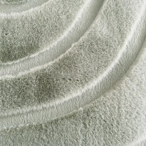 Covor, verde/model 3D, 140x200, PUFIN TYP 2