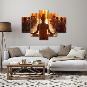 Tablou - Lecții de yoga (150x105 cm)