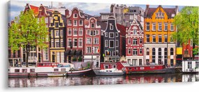 Tablou - Amsterdam, case de dans (120x50 cm)