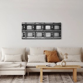 Tablou - Retro TV (120x50 cm)