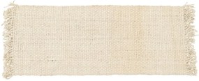 Covor tip traversă crem din iută 70x170 cm Altea – Ixia