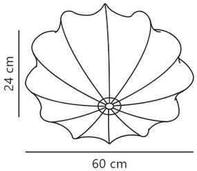 Plafonieră Nordlux AERON 3xE27/25W/230V d. 60 cm