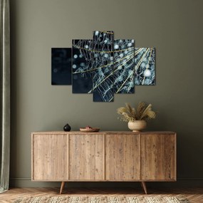 Tablou - Floare cu pânză de pâianjen (150x105 cm)