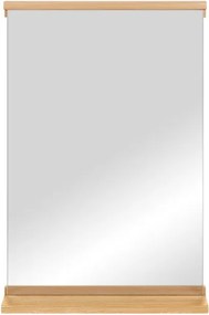 Oglindă de perete cu raft 50x75 cm Lun – noo.ma