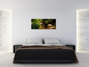 Tablou - Pod prin râu (120x50 cm)