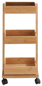 WENKO 24390100 - Raft TORTONA 18 x 71,5 cm, maro/negru