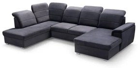 Coltar extensibil U antracit Bergamo