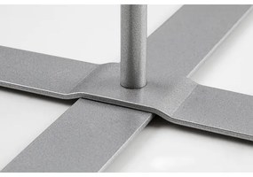 Lampadar IZANDER 1xE27/40W/230V alb/argintiu Rabalux 74012