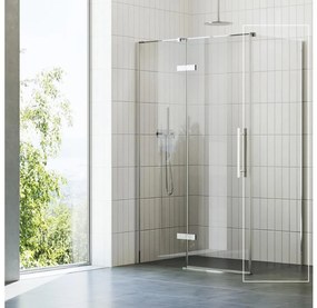 Ravak COOL X9VV40A00Z1 - Panou fix pentru duș 80x195 cm crom lucios