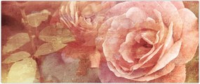 Tablou cu trandafir (120x50 cm)
