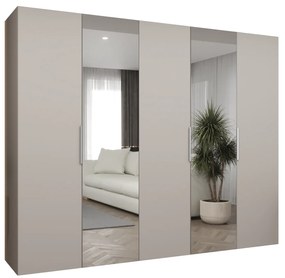 Dulap de haine 250 cm Mirabella 2 (Cașmir + Cașmir). 1126433