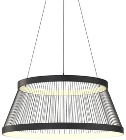 Lustră LED dimabilă Zuma Line MD3328-2M-3BT BALL LED/53W/230V 2700-6000K negru + telecomandă