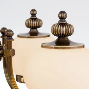 Lustra suspendata eleganta stil clasic Nostalgie 4L patina/ champagne