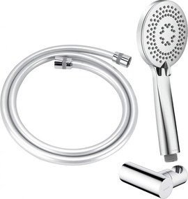 Arnika set - para de dus, furtun si suport de dus finisaj crom