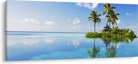 Tablou - Insula tropicală (120x50 cm)