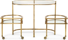 Gheridon, Masuta cu roti design LUX Lavalle