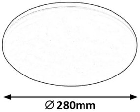 Rabalux 7979 - Plafonieră LED exterior ERIC LED/24W/230V IP64