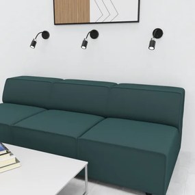 Veioză flexibilă JOKER 1xGU10/8W/230V negru/crom mat