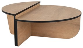 Masă de cafea Orion Honey Oak Black