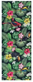 Covor tip traversă verde 52x100 cm Sprinty Tropical – Universal