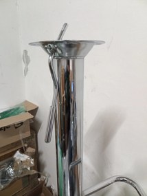 OFERTA Scaun de bar albastru VELVET KAST II. calitate secondară