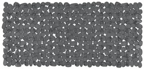 Spirella Suport antiderapant pentru cadă RIVERSTONE, gri închis, 75 x 36 cm