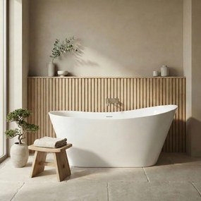 Cadă acrilică freestanding Lusso Slim 170
