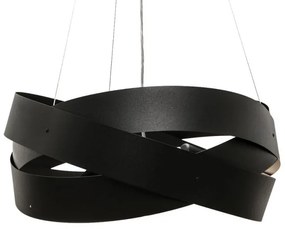 Pendul design modern Tornado negru 50cm