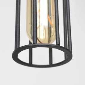 Lustră pe cablu MELODY 2xE27/15W/230V negru