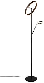 Lampadar negru LED (înălțime 180 cm) Willis – Trio