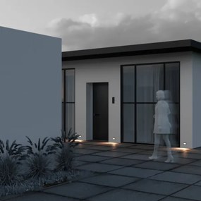 Corp de iluminat LED încastrat de exterior Maytoni O045SL-L3B3K BOSCA LED/3W/230V IP65 negru