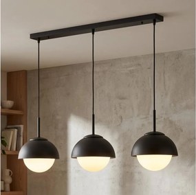 BRILAGI - Lustră pe cablu COSMO 3xE27/60W/230V negru