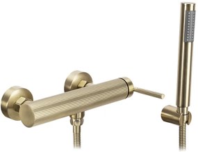 Baterie de dus REA Argon auriu periat