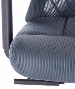 Ergomax ergonomic birou scaun pivotant gri-albastru