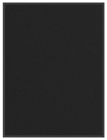 vidaXL Preș negru 90x120 cm