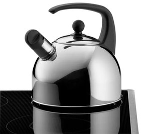 Fierbător manual cu fluier 2l oțel inoxidabil