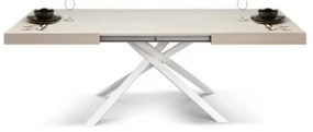 MASA TIFANY BLAT OLMO PERLA - 140 cm / 90 / h 77 - ALB