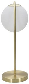 Lampa aurie din metal, Soclu E14 Max 40W, 25x18x50 cm, Glamy Drop Mauro Ferretti