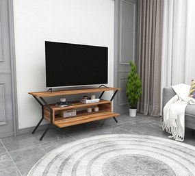 Masă TV/Dulap Tarzan (Nuc + Negru). 1072864