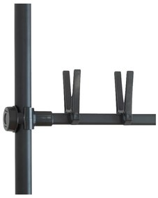 Pantofar negru telescopic din metal Herkules – Wenko