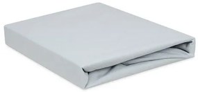 Matex Jersey cearșaf impermeabil gri deschis, 90 x200 x 20 cm, 90 x 200 cm