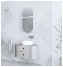 Dulap sub lavoar Belmore, crem