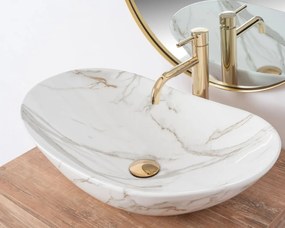 Lavoar Royal Aiax Marmura ceramica sanitara - 62,5 cm