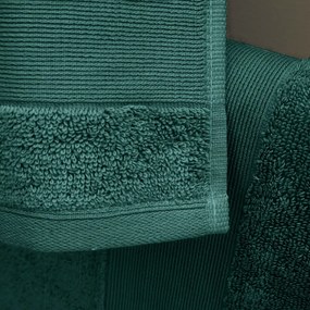 Prosoape verde-închis 2 buc. din bumbac din frotir 90x140 cm Anti-Bacterial – Catherine Lansfield