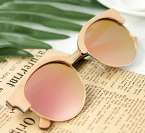 Ochelari de soare din lemn Super fashion