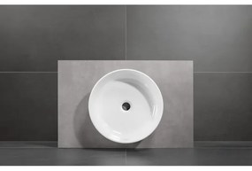 Lavoar pe blat, Villeroy&amp;Boch Collaro, material TitanCeram, 40cm, Alb Alpin, 4A184001