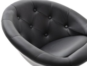 Fotoliu Lush 3 (negru + crom). 1110204