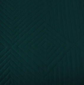 Cuvertura de pat CALDERA, petrol. Dimensiune: 200 x 220 cm